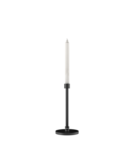 Metal Table Candlestick - Steel Pillar